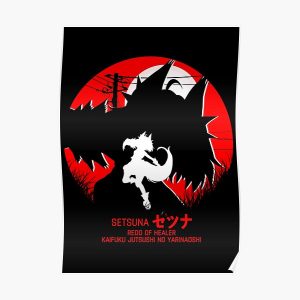 setsuna - redo of healer new design cool anime Posterproduct Offical Redo of healer Merch